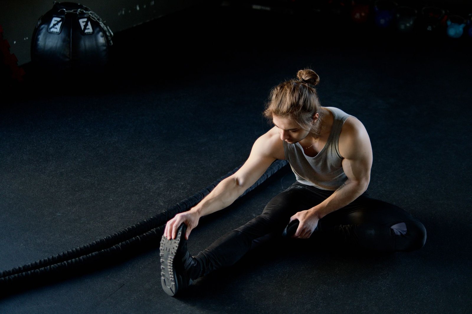 Lower-body compression recovery session